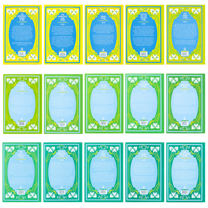 The Wizard of Oz 15-Book Hardcover Collection for Young Readers–Classic Illustrated Fantasy Adventure Tales of Magic Imagination Fun & Family Series