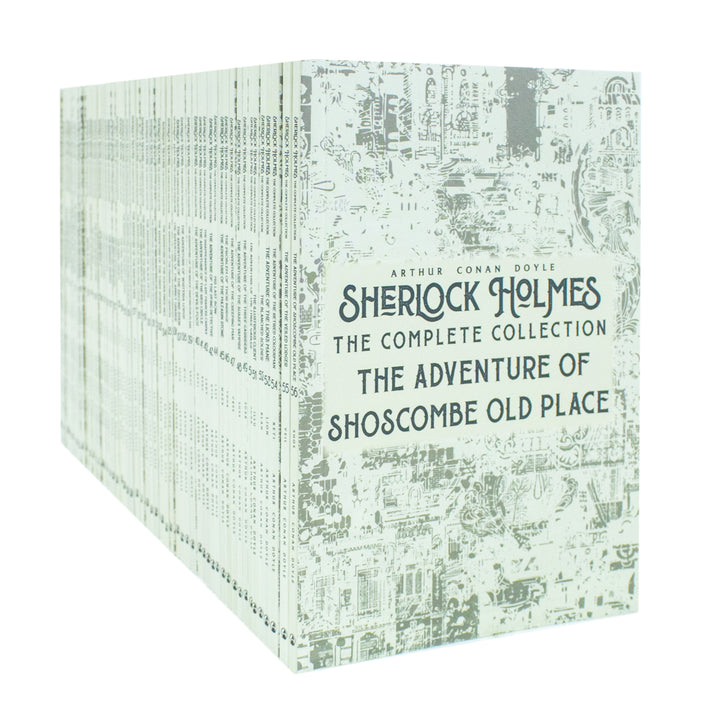 Sherlock Holmes Complete Short Stories Collection 56 Books Box Set: A Scandal in Bohemia, The Speckled Band, The Dancing Men & More - Holmes Book Set