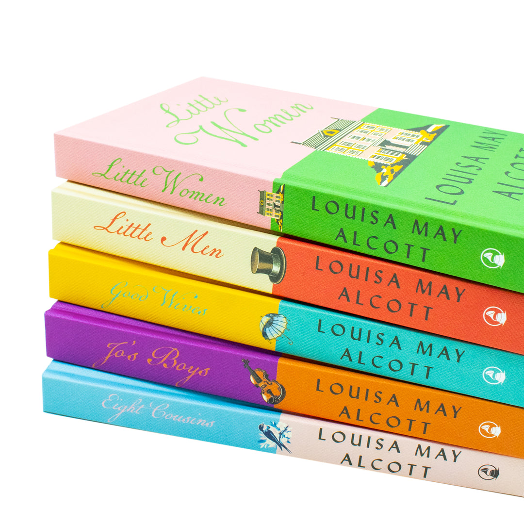 The Complete Collection Of Little Women 5 Book Set BY Louisa May Alcott ( Classic Edition )