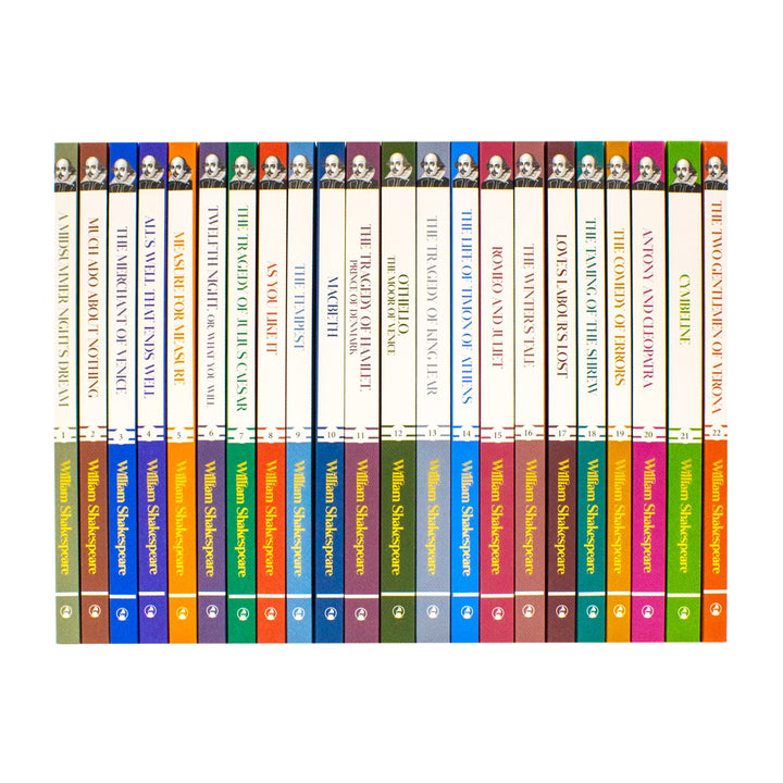The William Shakespeare Complete Collection 22 Books Box Set (The Two Gentlemen of Verona, Macbeth, As You Like It & More!) | Hardcover