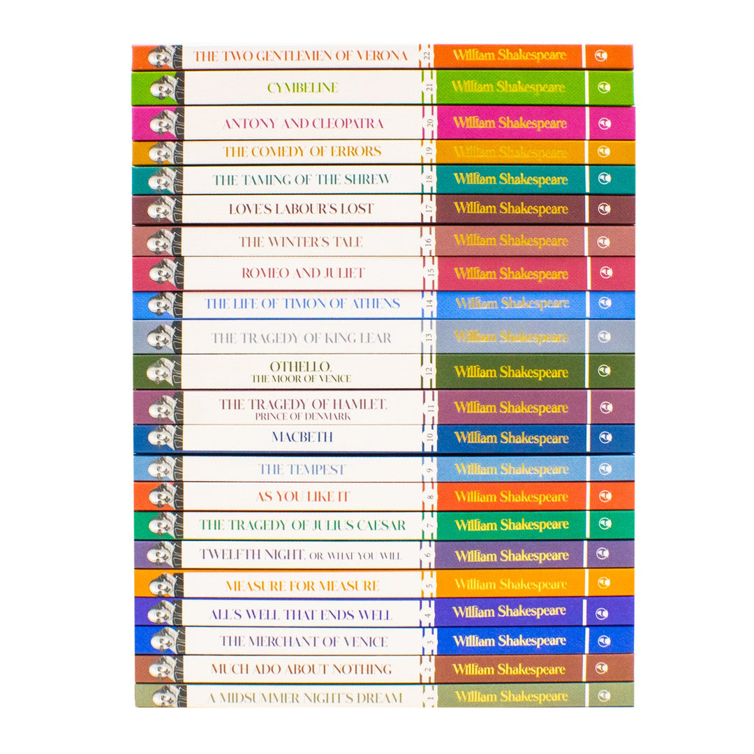 The William Shakespeare Complete Collection 22 Books Box Set (The Two Gentlemen of Verona, Macbeth, As You Like It & More!) | Hardcover