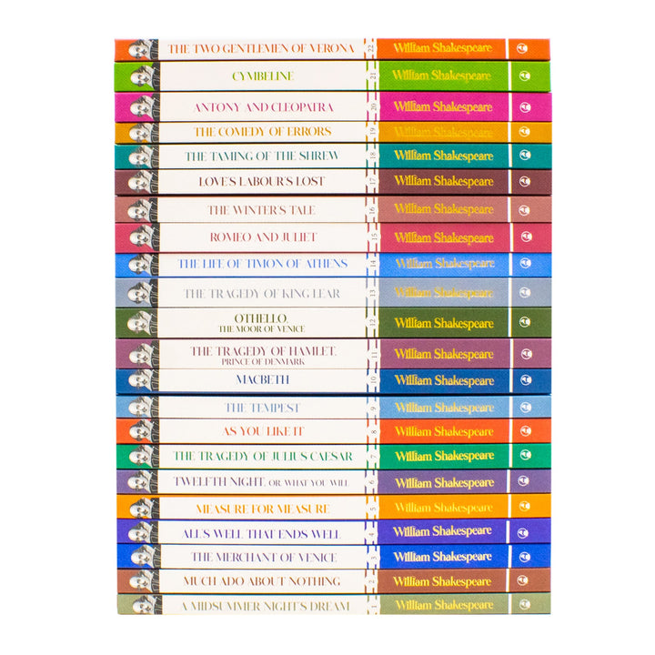 The William Shakespeare Complete Collection 22 Books Box Set (The Two Gentlemen of Verona, Macbeth, As You Like It & More!) | Hardcover