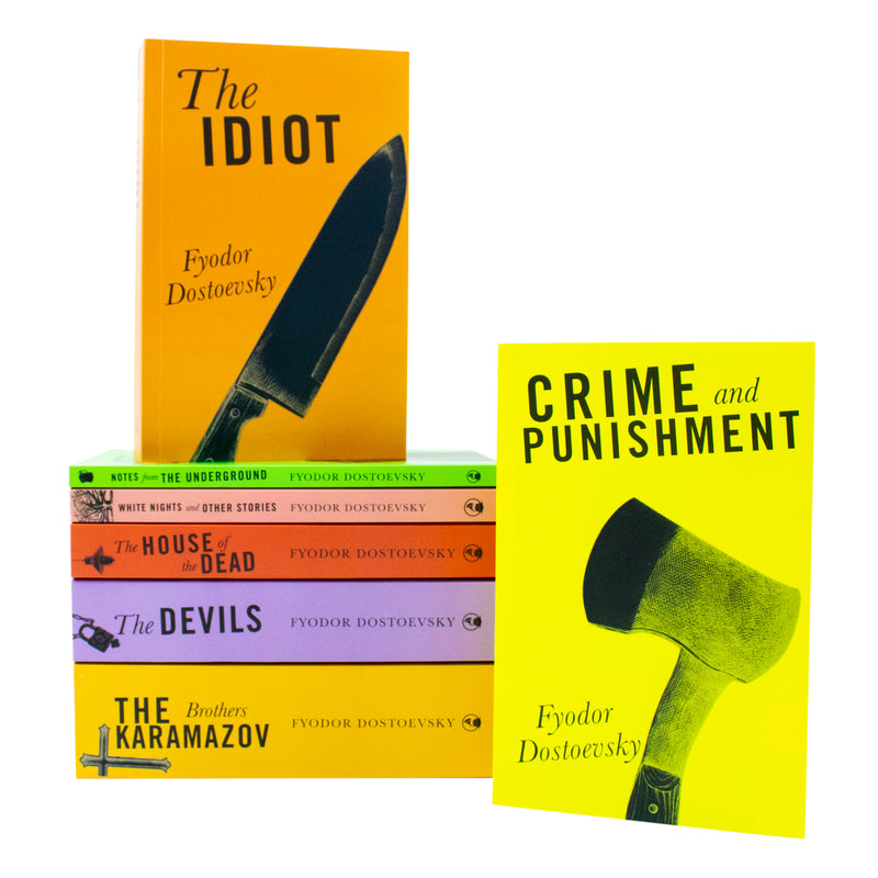 The Complete Collection of Fyodor Dostoevsky 7 Book Set ( Classic Edition )