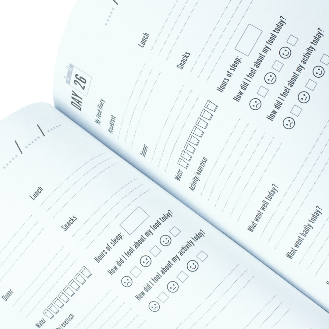 My 90 Day Challenge Journal: A Healthy Habits and Activity Tracking Journal