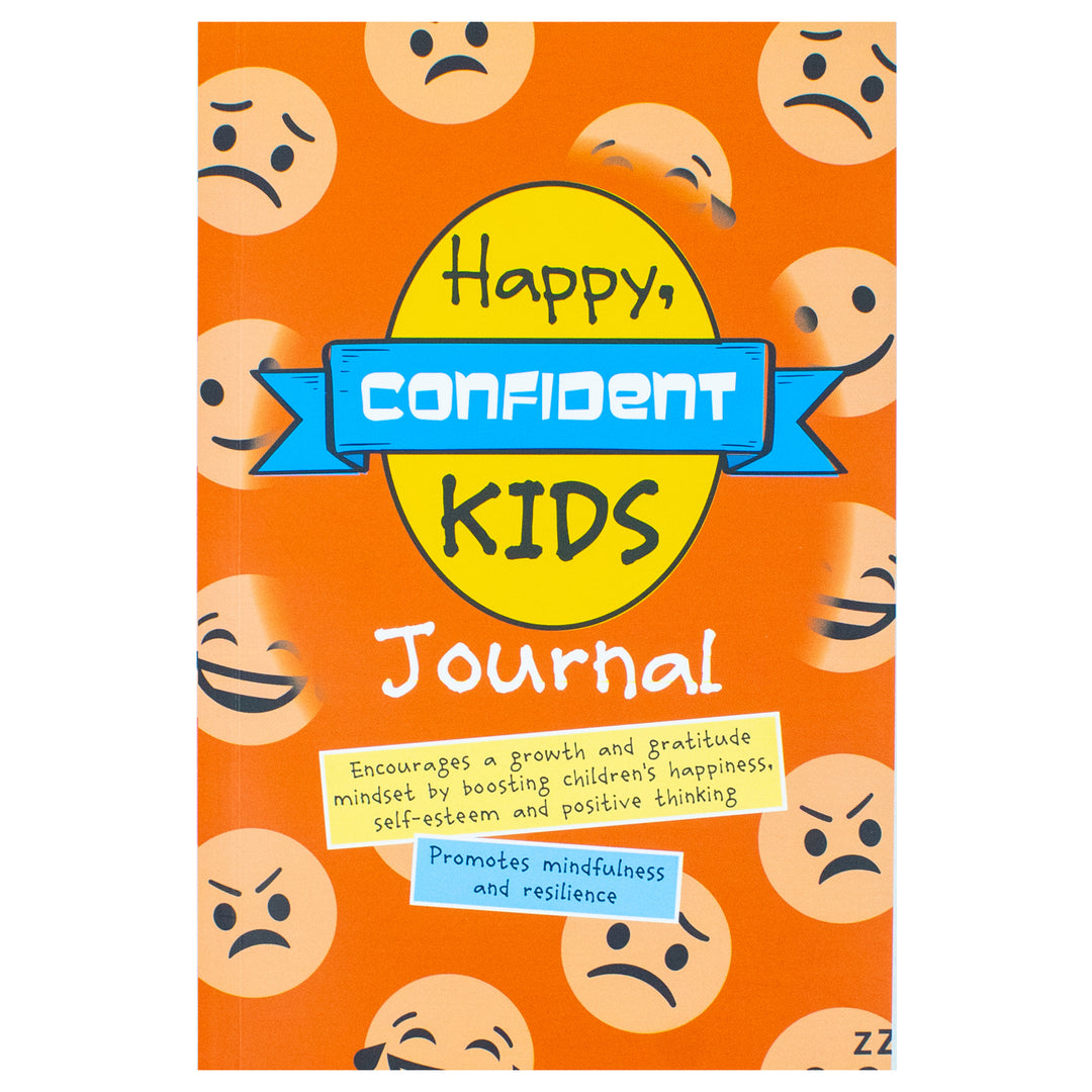 Happy, Confident Kids Journal: Encourages a growth and gratitude mindset by boosting children's happiness, self-esteem and positive thinking
