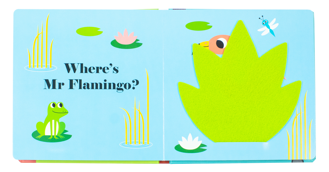 Felt Flaps and a Mirror Where's Series 5-Book Collection by Ingela P Arrhenius| Interactive Board Books for Kids| Fun Animal Stories & Preschool Books