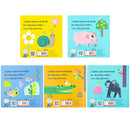 Felt Flaps and a Mirror Where's Series 5-Book Collection by Ingela P Arrhenius| Interactive Board Books for Kids| Fun Animal Stories & Preschool Books