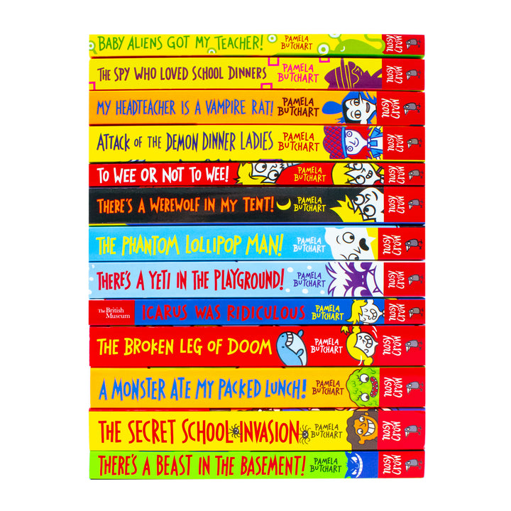 Baby Aliens Series 13 Books Collection Set By Pamela Butchart (Baby Aliens Got My Teacher, The Spy Who Loved School Dinners, My Headteacher is a Vampire Rat, Attack of the Demon Dinner Ladies & More)