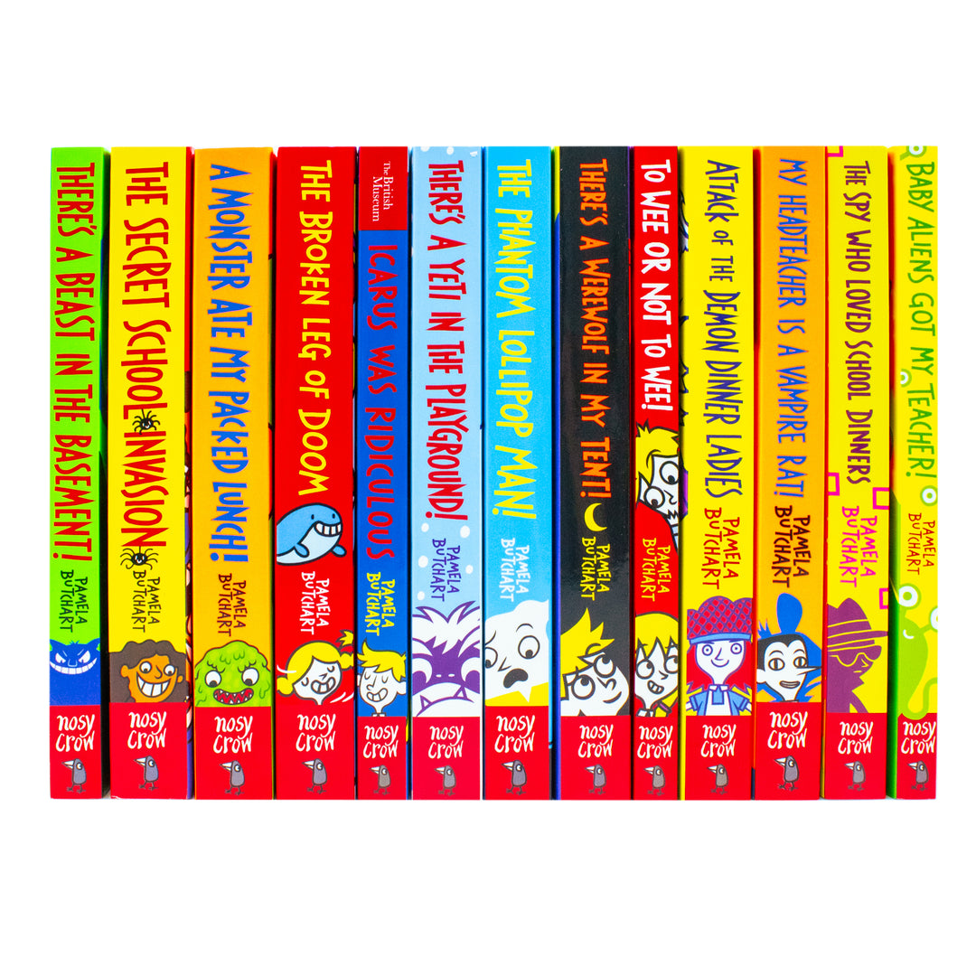 Baby Aliens Series 13 Books Collection Set By Pamela Butchart (Baby Aliens Got My Teacher, The Spy Who Loved School Dinners, My Headteacher is a Vampire Rat, Attack of the Demon Dinner Ladies & More)