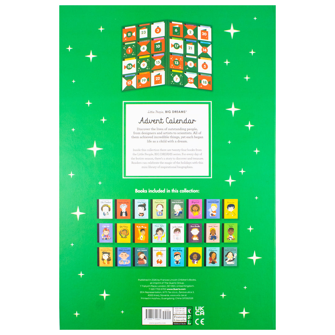 Little People, BIG DREAMS: Advent Calendar Book Collection: 2026 Edition