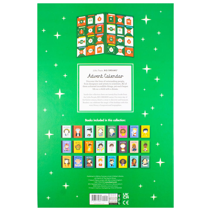 Little People, BIG DREAMS: Advent Calendar Book Collection: 2026 Edition
