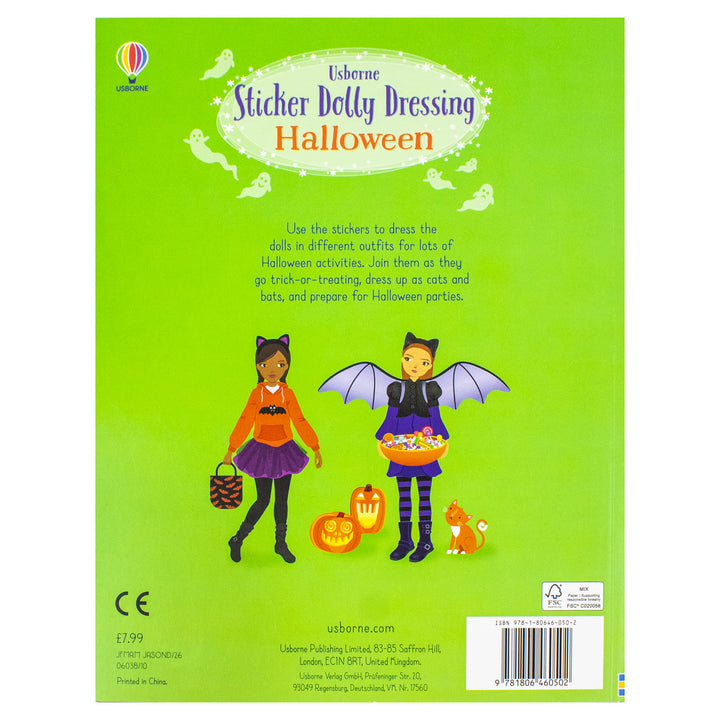 Sticker Dolly Dressing Halloween – Kids Sticker Activity Book with 200+ Stickers