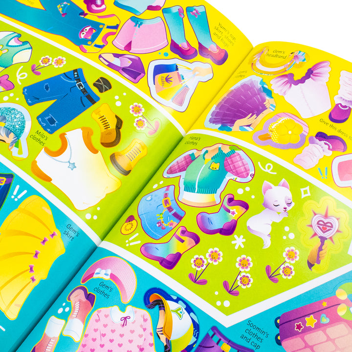 Sticker Dolly Dressing K-POP Sticker Activity Book for Kids – Over 300 Stickers by Usborne