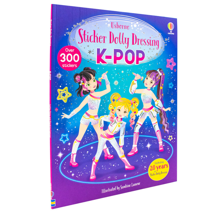 Sticker Dolly Dressing K-POP Sticker Activity Book for Kids – Over 300 Stickers by Usborne