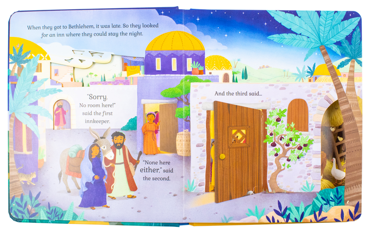 Peep Inside Christmas & Peep Inside Nativity 2 Books Collection Set by Anna Milbourne – Interactive Lift-the-Flap & Peek-Through (Hardback)