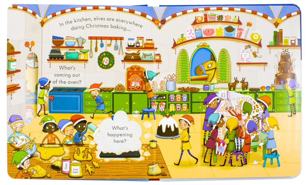Peep Inside Christmas & Peep Inside Nativity 2 Books Collection Set by Anna Milbourne – Interactive Lift-the-Flap & Peek-Through (Hardback)