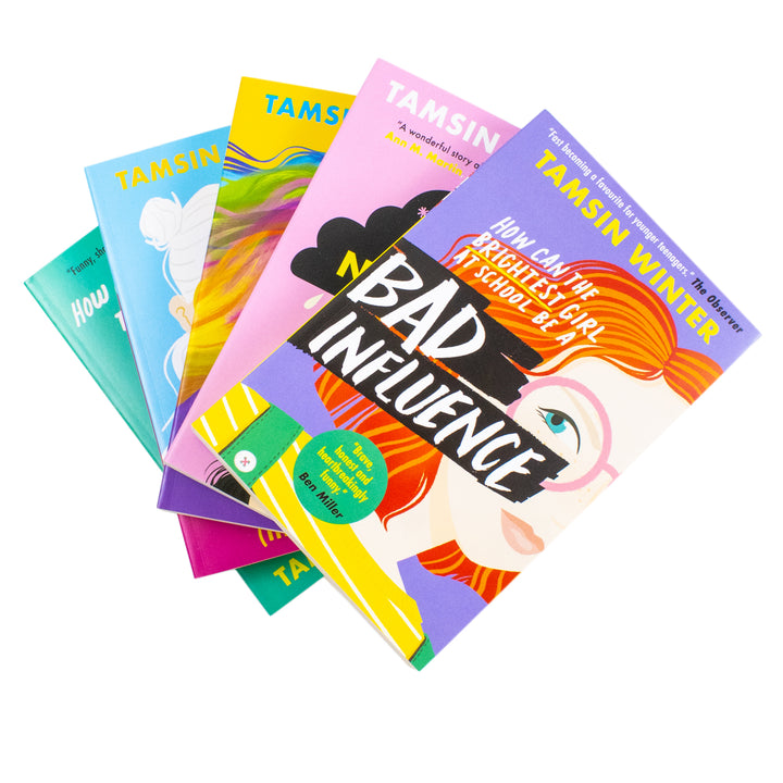 Tamsin Winter 5 Books Collection Set (Being Miss Nobody, Jemima Small Versus the Universe, Girl (In Real Life), Bad Influence and I Dare You) | Paperback