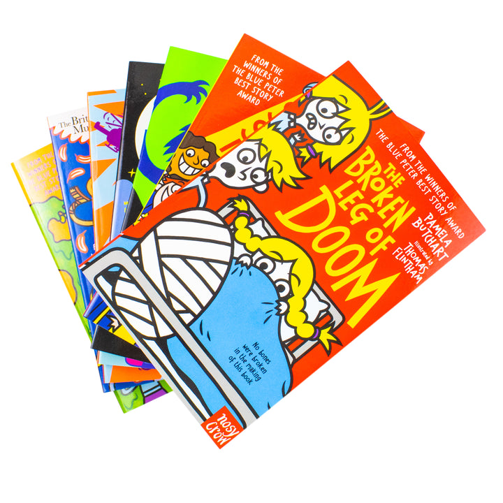 Izzy and Friends (Baby Aliens) Series Collection 9–15 Books Set by Pamela Butchart (Icarus Was Ridiculous, Broken Leg of Doom, A Monster Ate My Packed Lunch, Secret School Invasion, Great Crisp Robbery & More)