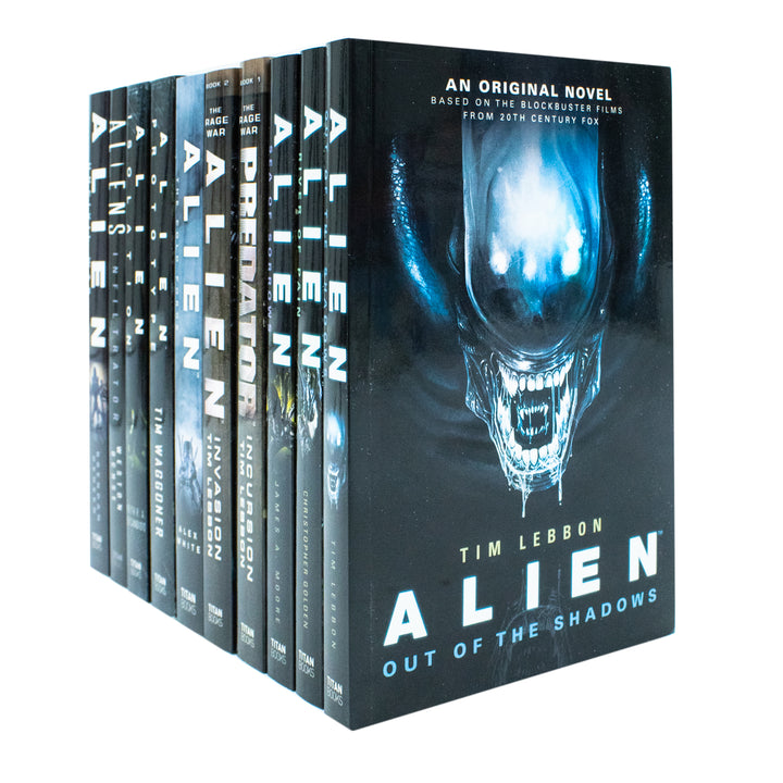 Alien Series 10 Books Collection Set (Out of The Shadows, Sea of Sorrows, River of Pain, Incursion, Invasion, The Cold Forge, Prototype, Isolation, Uncivil War, Infiltrator)