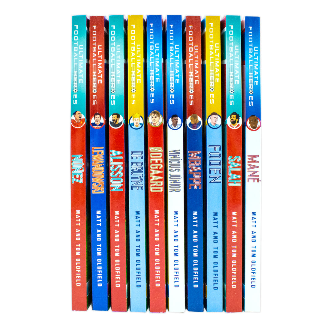 Max Rumble Books The Ultimate Football Heroes Book Set Series 2: 10 Iconic Player Stori ...