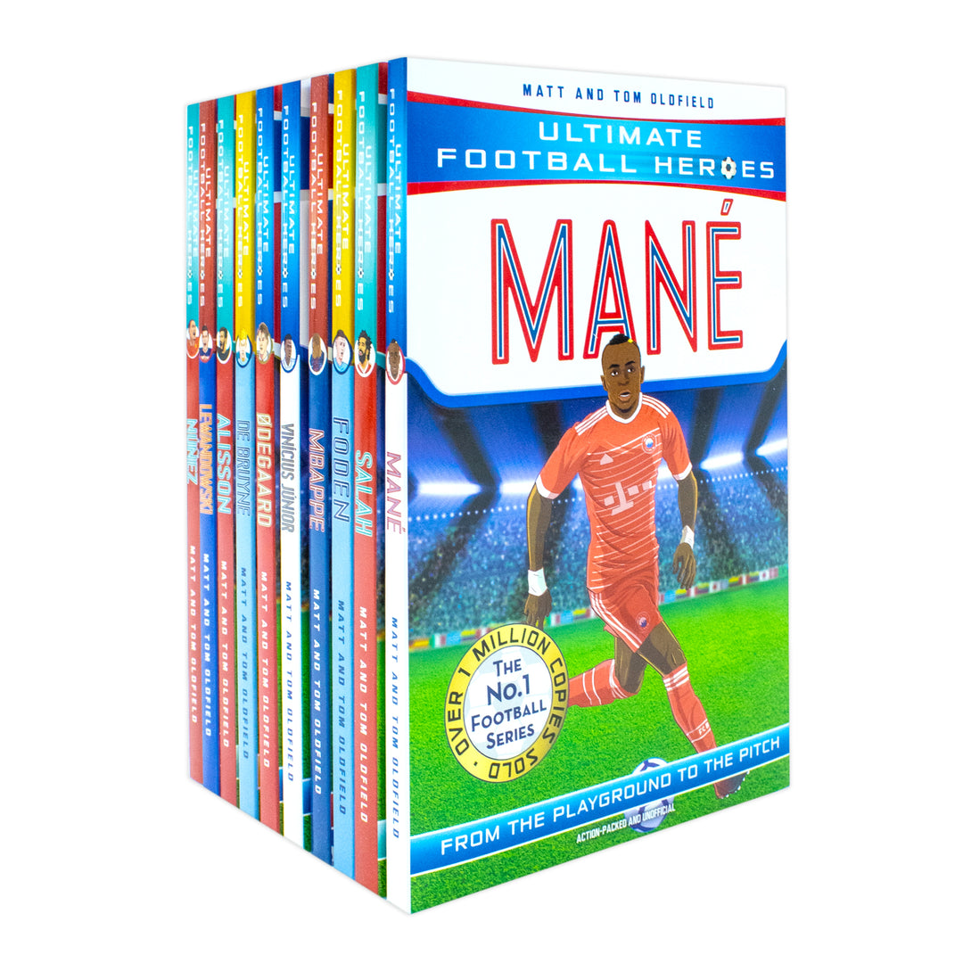 Max Rumble Books The Ultimate Football Heroes Book Set Series 2: 10 Iconic Player Stori ...