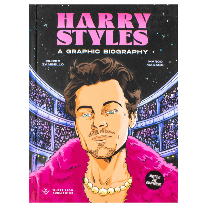 Harry Styles: A Graphic Biography by Filippo Zambello (BioGraphics) | Illustrated Hardcover Book