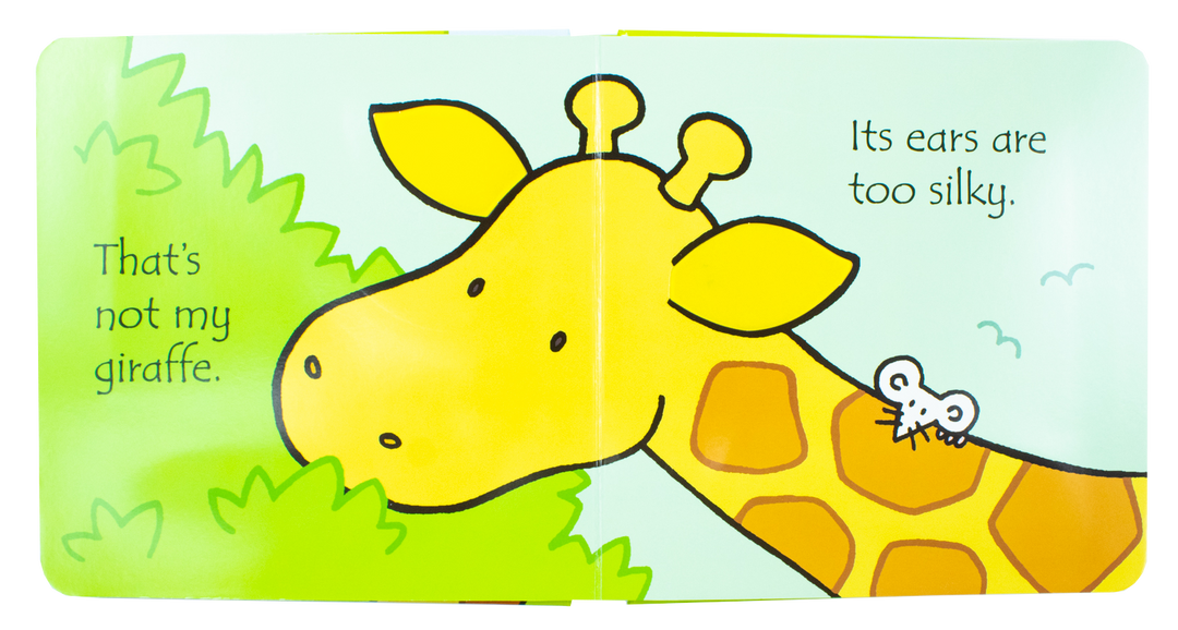 Usborne touchy-feely Books That's Not my Collection 3, 5 Books Box Set By Fiona Watt (Fox, Giraffe, Lion, Piglet, Monkey)