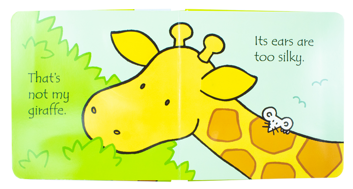 Usborne touchy-feely Books That's Not my Collection 3, 5 Books Box Set By Fiona Watt (Fox, Giraffe, Lion, Piglet, Monkey)