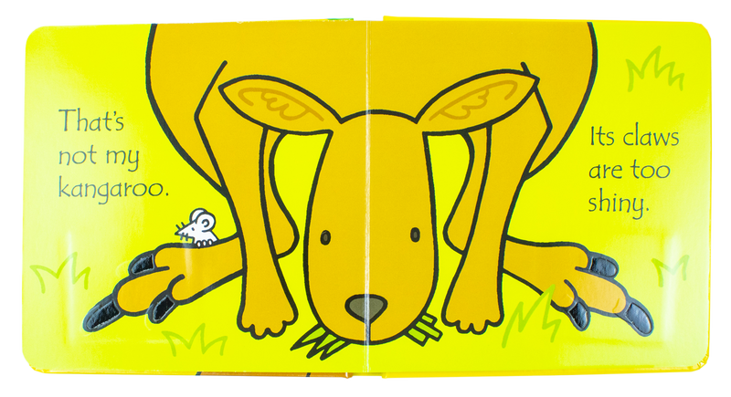 Usborne Touchy Feely Books That's Not my Collection Series 5: 5 Books Set (Train, Koala, Kangaroo, Car, Badger)