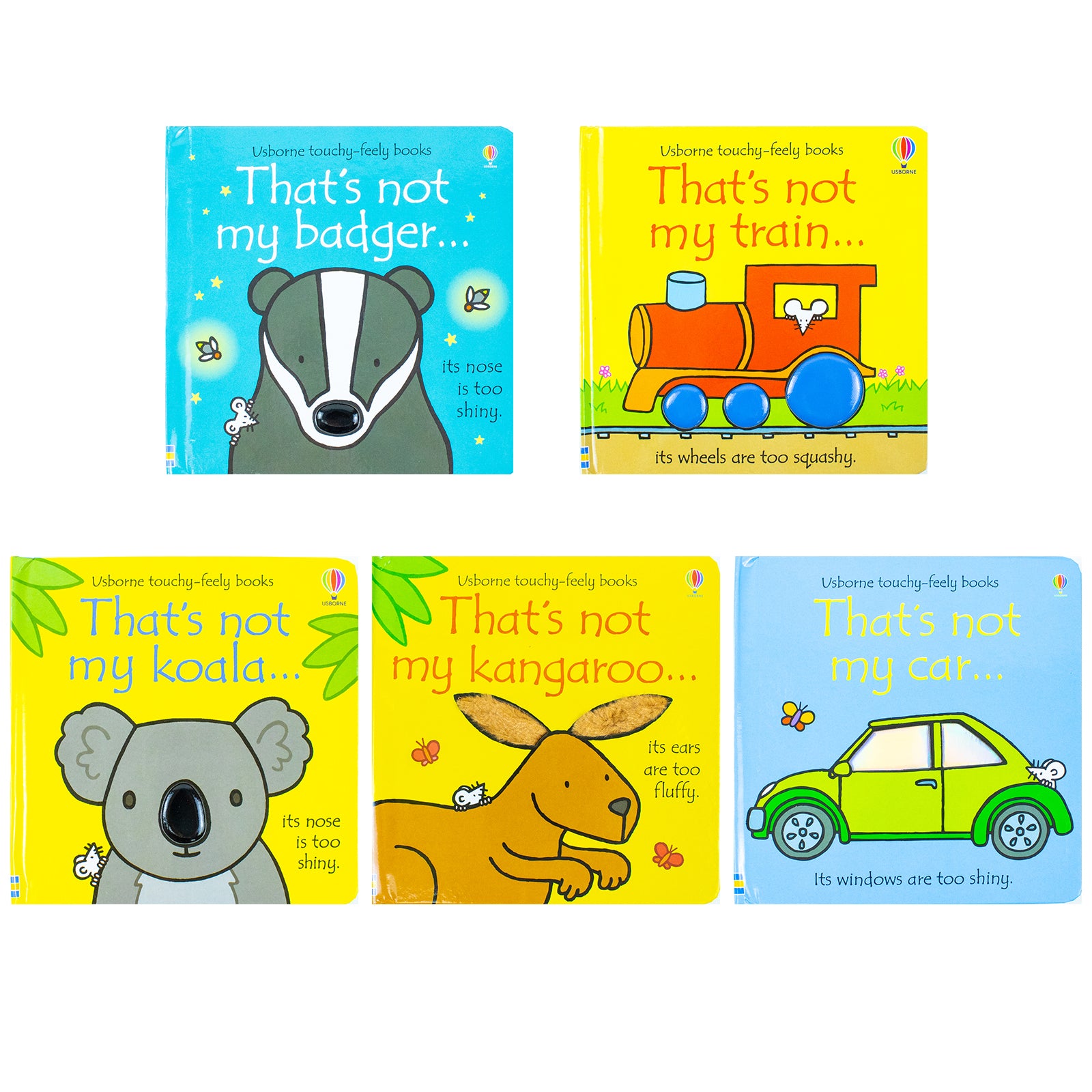 Usborne Touchy Feely Books That's Not my Collection Series 5: 5