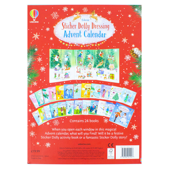 Sticker Dolly Dressing Advent Calendar – 24 Days of Festive Fun