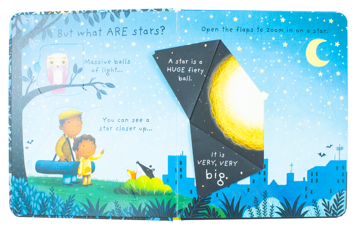 Usborne Lift the Flap Very First Questions & Answers 4 Book Set (What is Poo? What are Germs? What are Stars? Why Do I Have to Go to Bed?)