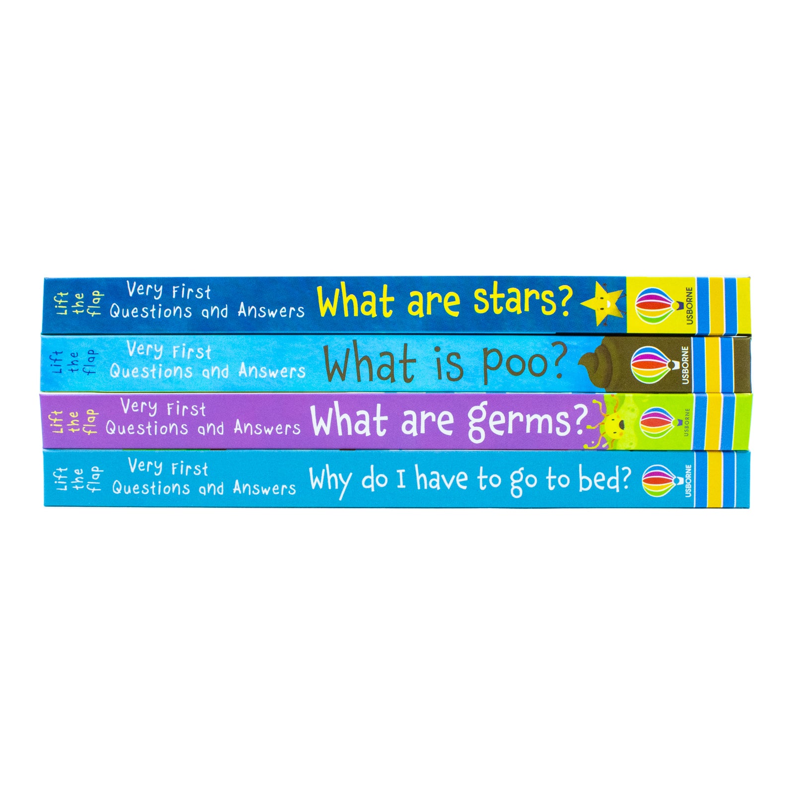 Usborne Lift the Flap Very First Questions & Answers 4 Book Set