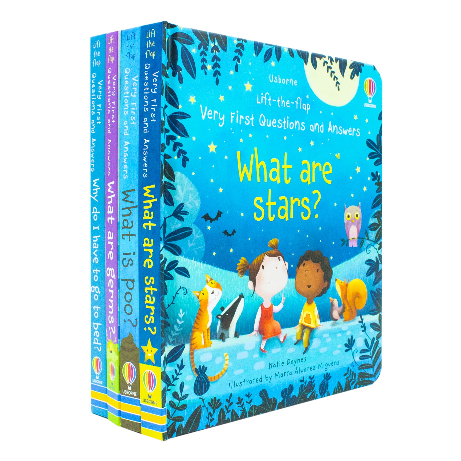 Usborne Lift the Flap Very First Questions & Answers 4 Book Set