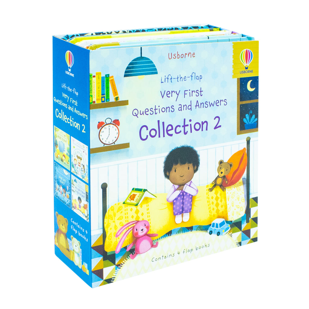 Usborne Lift the Flap Very First Questions & Answers 4 Book Set