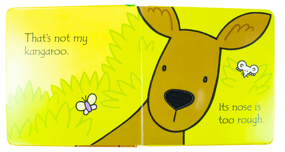 That's Not My 4 Books Collection Set by Fiona Watt & Rachel Wells (Flamingo, Sloth, Kangaroo & Tiger)