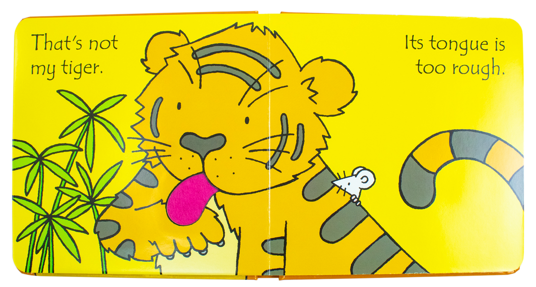 That's Not My 4 Books Collection Set by Fiona Watt & Rachel Wells (Flamingo, Sloth, Kangaroo & Tiger)