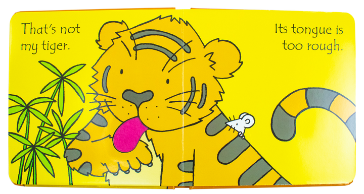 That's Not My 4 Books Collection Set by Fiona Watt & Rachel Wells (Flamingo, Sloth, Kangaroo & Tiger)