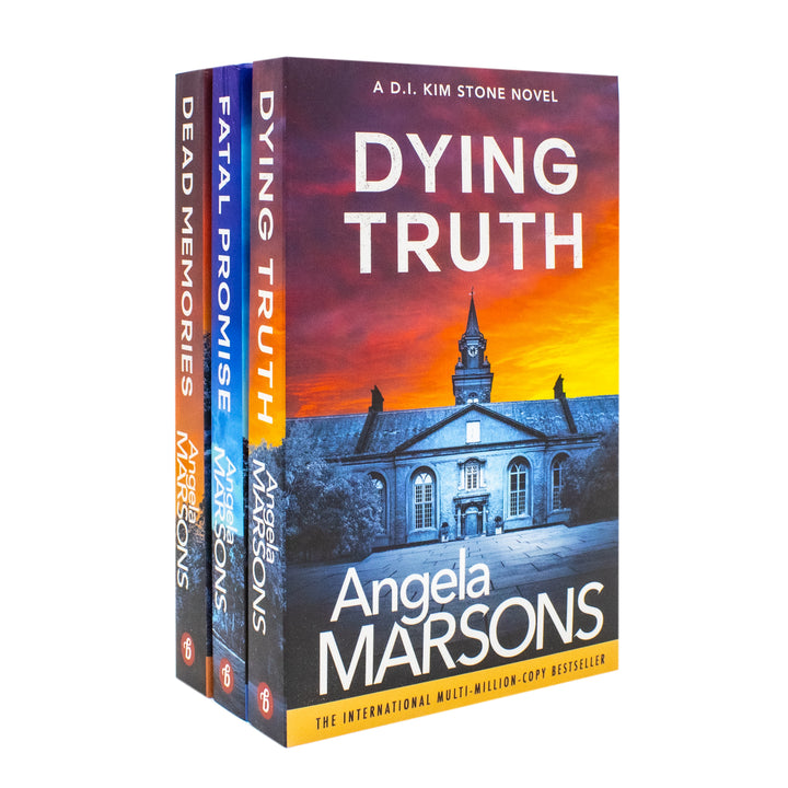 Detective Kim Stone Series 8-10 Collection 3 Books Set By Angela Marsons (Dying Truth, Fatal Promise & Dead Memories)