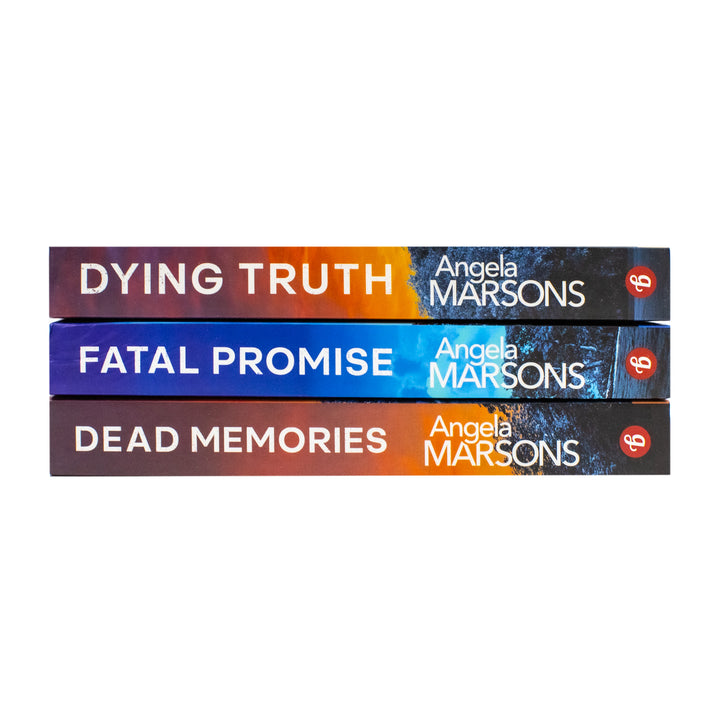 Detective Kim Stone Series 8-10 Collection 3 Books Set By Angela Marsons (Dying Truth, Fatal Promise & Dead Memories)