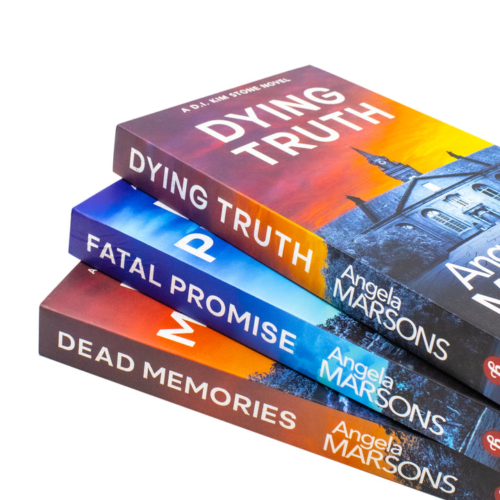 Detective Kim Stone Series 8-10 Collection 3 Books Set By Angela Marsons (Dying Truth, Fatal Promise & Dead Memories)
