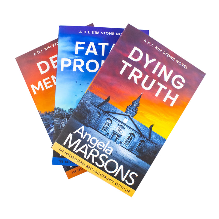 Detective Kim Stone Series 8-10 Collection 3 Books Set By Angela Marsons (Dying Truth, Fatal Promise & Dead Memories)
