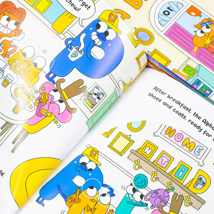 Learning Town 8 Books Collection Set By Jessica Wren (A Birthday Bash,The Letter Hunt,Colour Me Happy,Time To Get In Space And More)