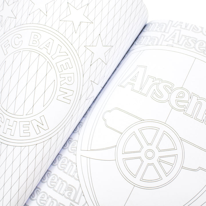 Football Superstars Colouring Book Featuring Ronaldo, Messi, Mbappe, Lamine Yamal, Declan Rice & Many More