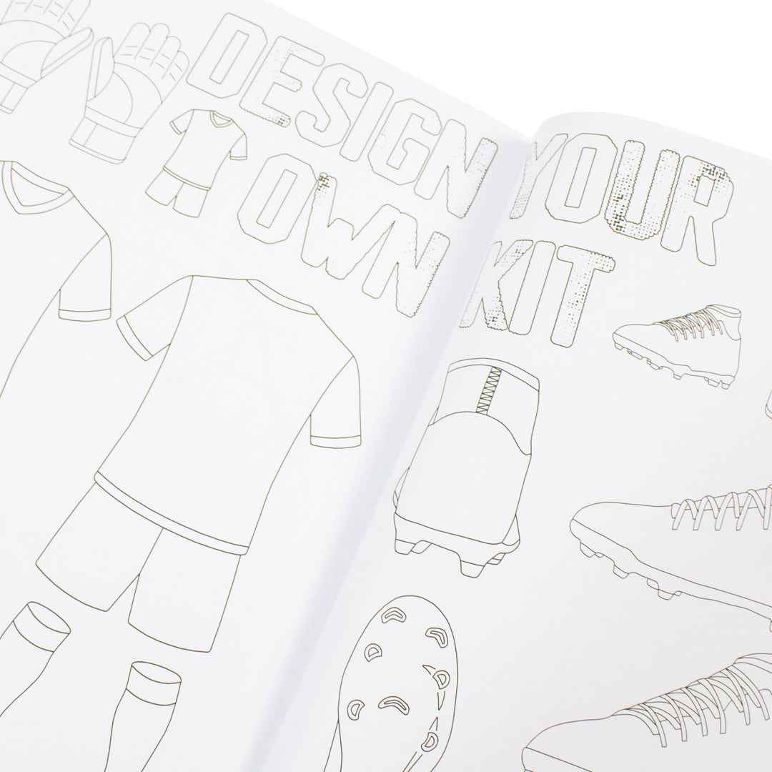 Football Superstars Colouring Book Featuring Ronaldo, Messi, Mbappe, Lamine Yamal, Declan Rice & Many More (Paperback)