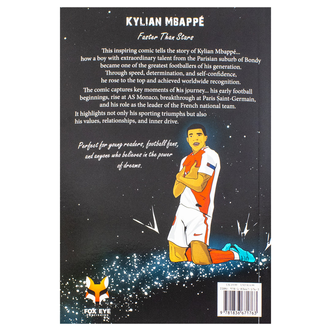 The Unofficial Graphic Novel Of Kylian Mbappe by Ivana Jančová, Zuzana Jančová (Paperback)