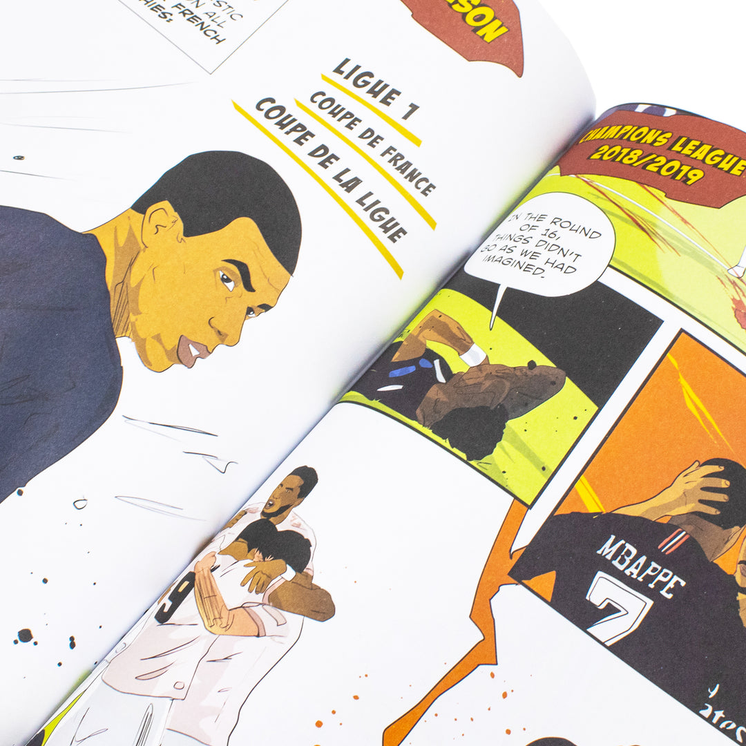 The Unofficial Graphic Novel Of Kylian Mbappe by Ivana Jančová, Zuzana Jančová (Paperback)