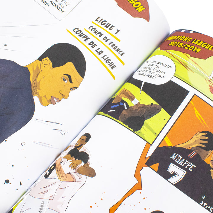 The Unofficial Graphic Novel Of Kylian Mbappe by Ivana Jančová, Zuzana Jančová (Paperback)