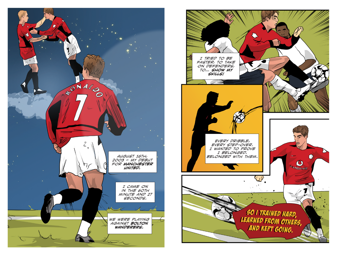 The Unofficial Graphic Novel Of Cristiano Ronaldo by Ivana Jančová and Zuzana Jančová (Paperback)