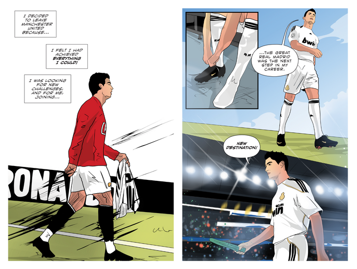 The Unofficial Graphic Novel Of Cristiano Ronaldo by Ivana Jančová and Zuzana Jančová (Paperback)